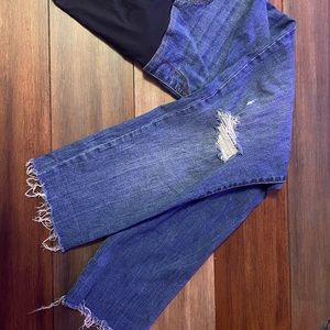 Distressed Isabelle Maternity Jeans